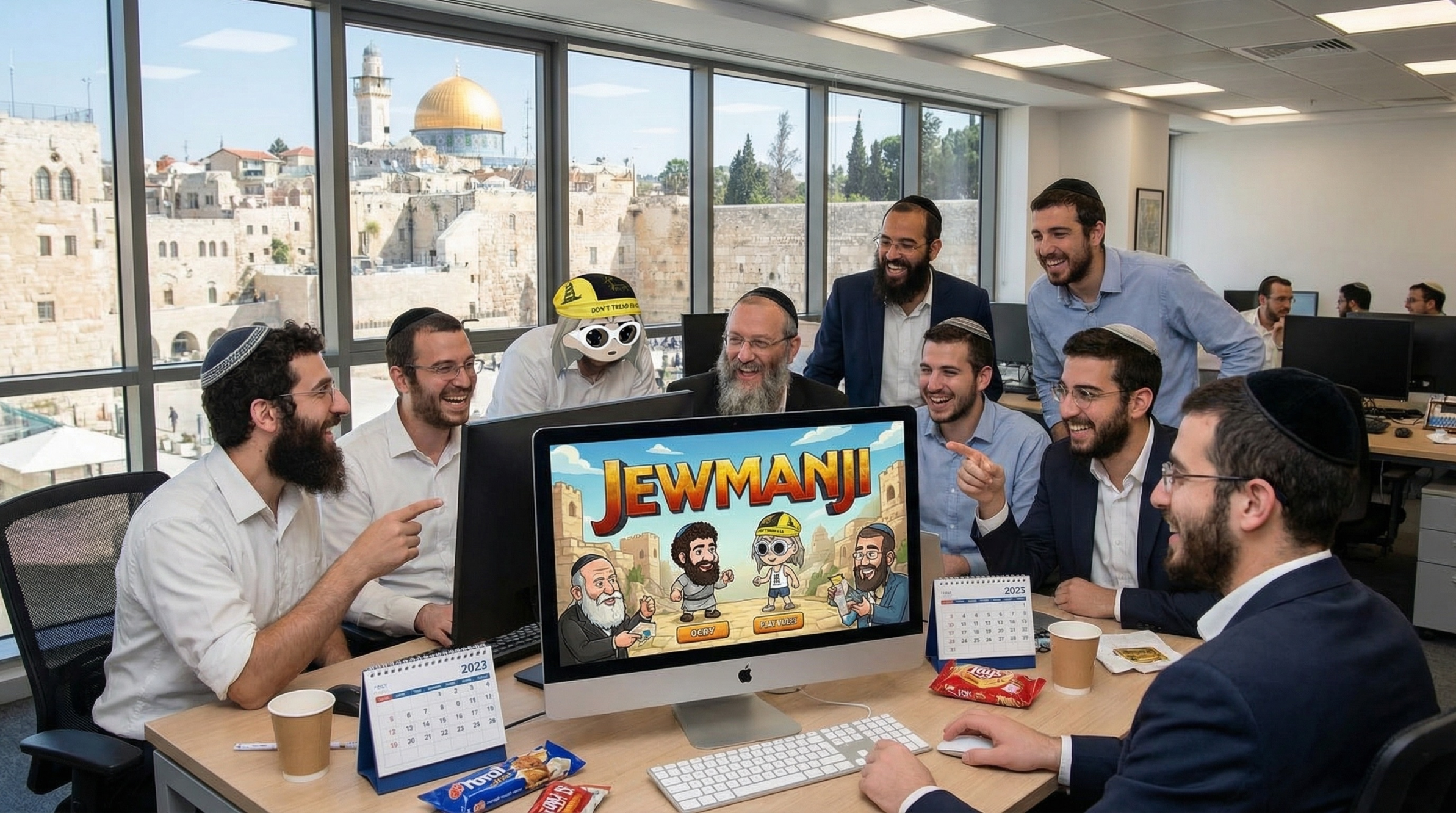 Jewmanji Game