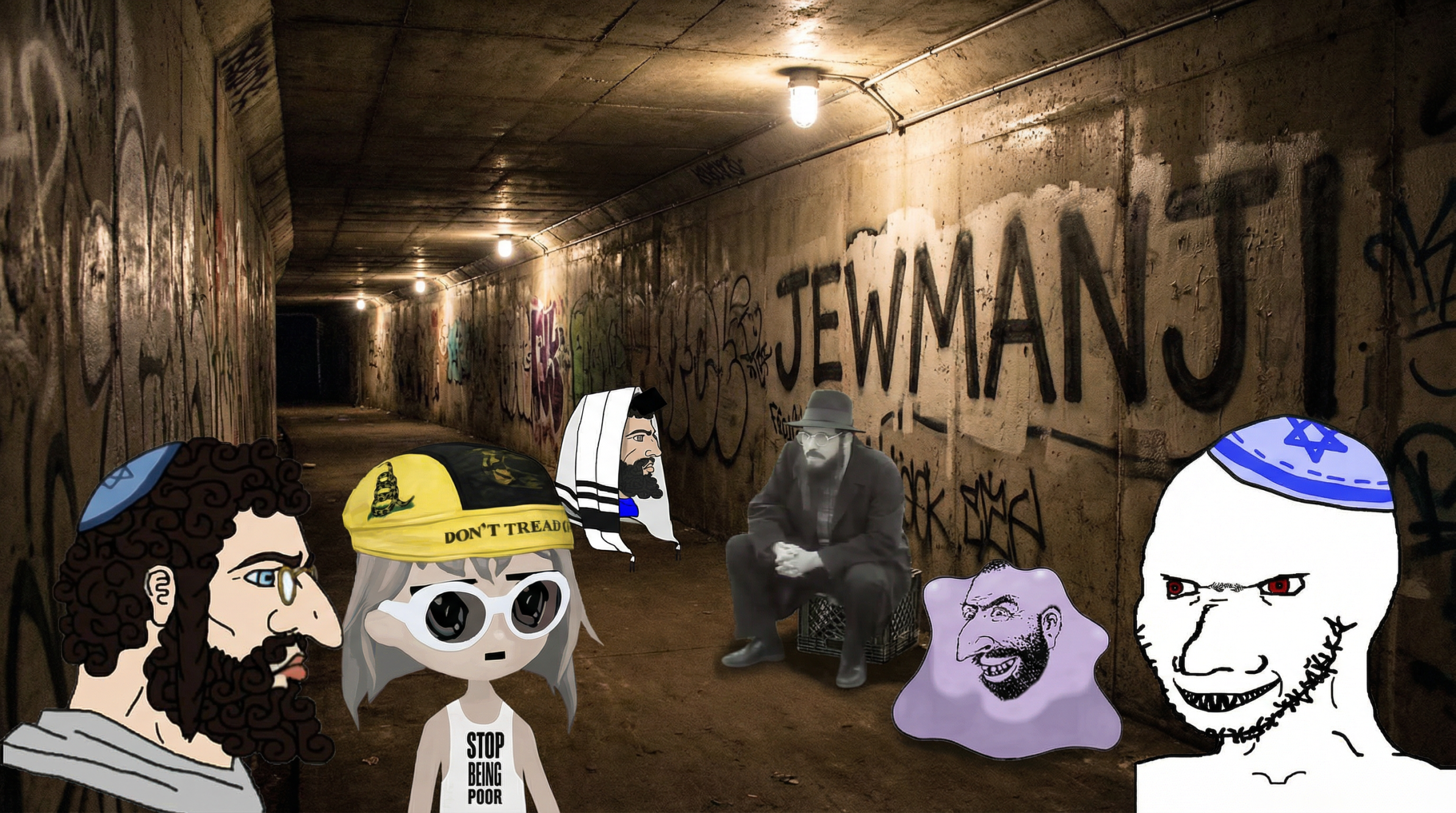 Jewmanji Artwork